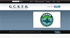 Desktop Screenshot of gulfcoastkayakfishing.com
